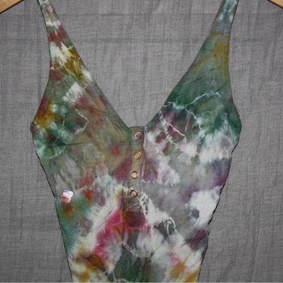 Free People Custom Tye Die Body Suit 🌵 - Picture 2 of 12